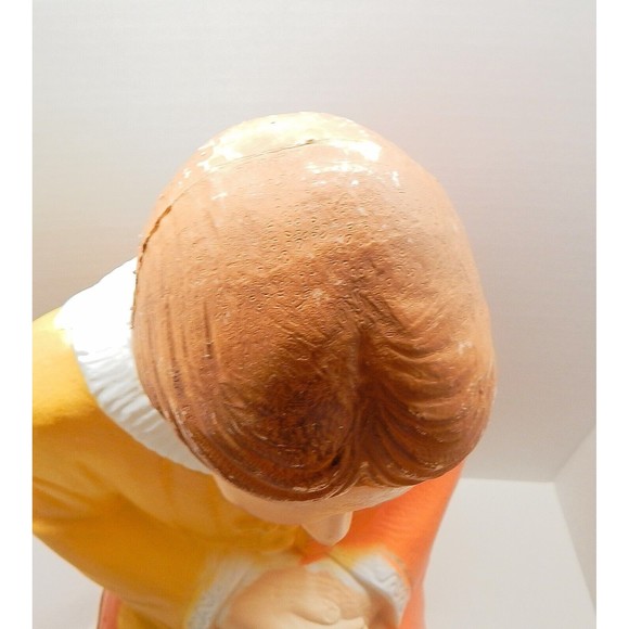 Nativity Joseph Blow Mold Poloron Prods Hard Plastic 26 Inch Lighted Christmas - Picture 9 of 12